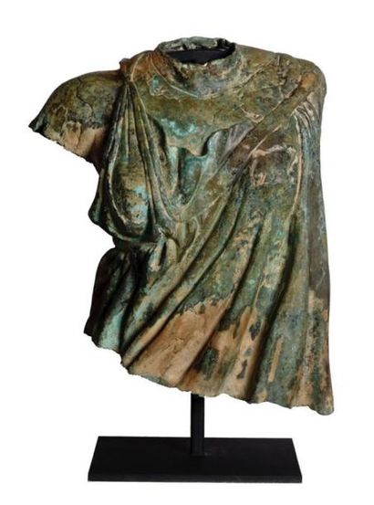 BUSTE de femme drapée d'après l'antiquité...