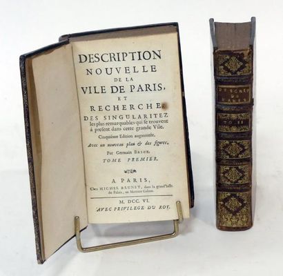 null BRICE (Germain). Description nouvelle de la vile [sic] de Paris et Recherche...
