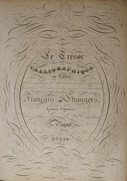 null PICQUET, Pierre (1780-18..) Le trésor calligraphique ou recueil d'exemples et...