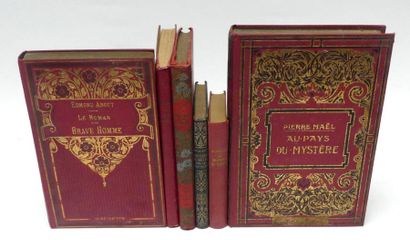 null [ENFANTINA]. Réunion de 6 ouvrages: - MAËL (Pierre). Au Pays du mystère. Paris,...