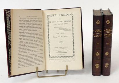 null RESTIF de la BRETONNE (Nicolas-Edme). Monsieur Nicolas, ou le cœur de l’humain...