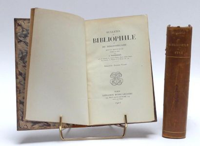 null [REVUE]. TECHENER (J.). & VICAIRE (G.). Bulletin du Bibliophile et du bibliothécaire....