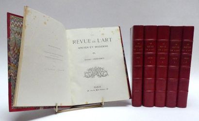 null [REVUE]. COMTE (Jules). La Revue de l’Art ancien et moderne. Paris, 1897-1898-1899....