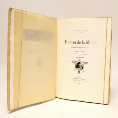 null GAUTIER (Théophile). Le Roman de la Momie. Paris, Librairie Conquet, Carteret,...