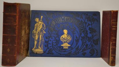 null Lot de trois volumes : L'assiette au beurre, année 1903 reliée, Album du Figaro...