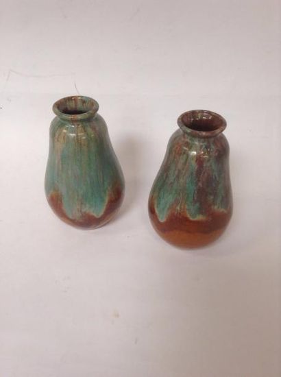 null Paire de vases Primavera (éclats aux cols).