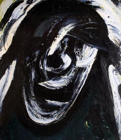 null John CHRISTOFOROU (1921-2014) Folie et passion, 1991. Huile sur toile, désignée...