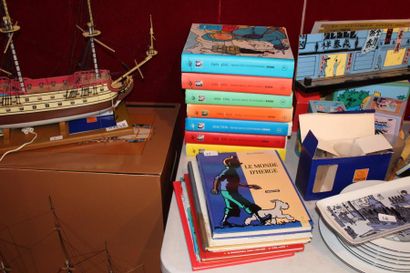 null Chronologie d'une oeuvre (Hergé, 7 volumes) et quelques bandes dessinées 
