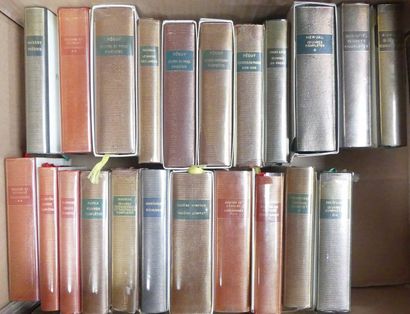null La PLEIADE, lot de 22 volumes dont MARIVAUX, Mme de SEVIGNE, NERVAL, KAFKA,...