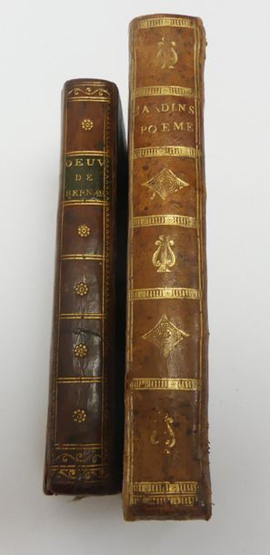 null Réunion de 2 ouvrages. - BERNARD. Œuvres complètes. A Londres, 1777. Un vol....