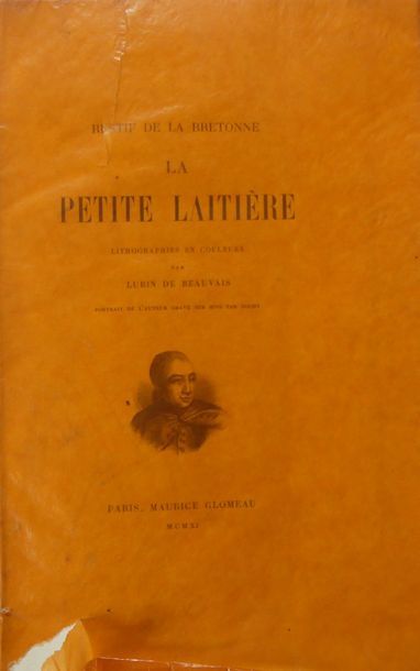 null RESTIF de LA BRETONNE. La Petite laitière. Paris, Glomeau, 1911. Un vol. grand...