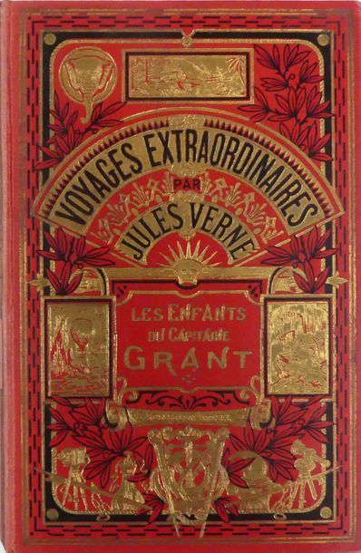 null Jules VERNE. Les Enfants du Capitaine Grant. Ill. Riou. Paris, Hachette, s.d....