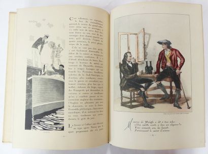null Lucien LELONG. Biarritz. 1927. Un vol. in-folio, cartonnage éditeur. Des rousseurs,...