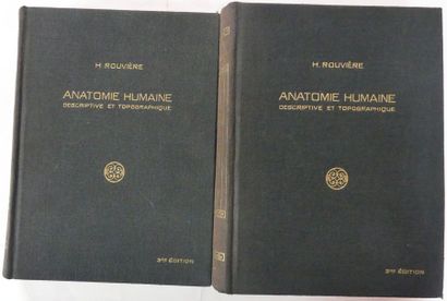 null H. ROUVIERE, Anatomie humaine descriptive et topographique, 3e édition, Tome...