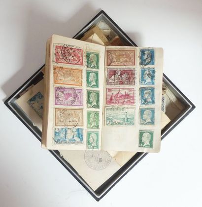 null TOUS PAYS : Petit lot de timbres oblitérés