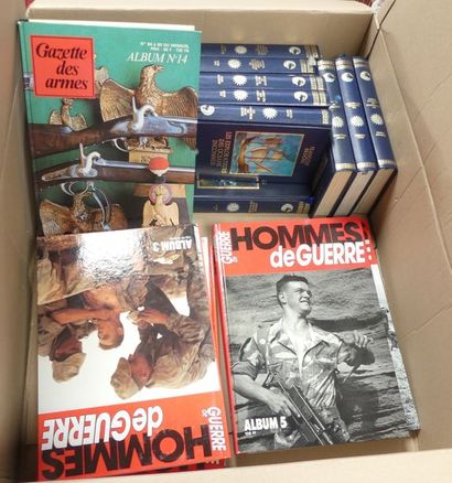 null 7 cartons de livres: Histoire et littérature militaire et divers
