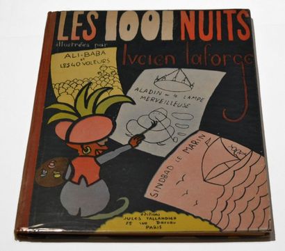 null Lucien LAFORGE (1889-1952). Les 1001 nuits illustrées par Lucien Laforge. Editions...