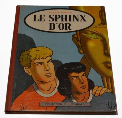 null Jacques MARTIN. Le sphinx d'or. La collection du Lombard 1956. Dos toilé rouge....