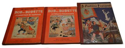 null Willy VANDERSTEEN. Bob et Bobette quatre vol. Le fantôme espagnol . Les éditions...