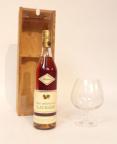 null 1 BLLE Bas Armagnac Réserve Laubade en coffret bois