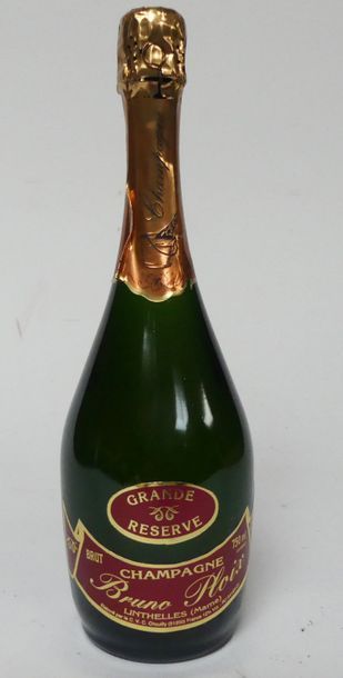 null CHAMPAGNE, six bouteilles GRAND RESERVE, BRUT, BRUNO PLOIX