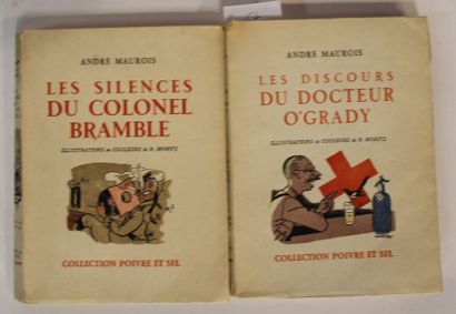 null MAUROIS (André). Les Silences du Colonel Bramble. & Les discours du docteur...