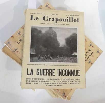 null Le CRAPOUILLOT. Paris, Lucien Vogel, 1930-1939, 1950-1964.. 22 revues, ill.,...