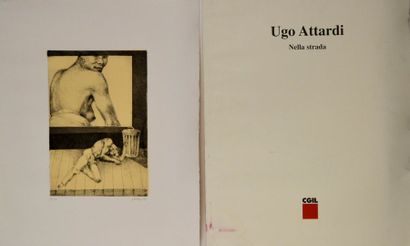 null Ugo ATTARDI (1923-2006) Nella strada, Rome, 2004. Eau-forte et aquatinte signée...