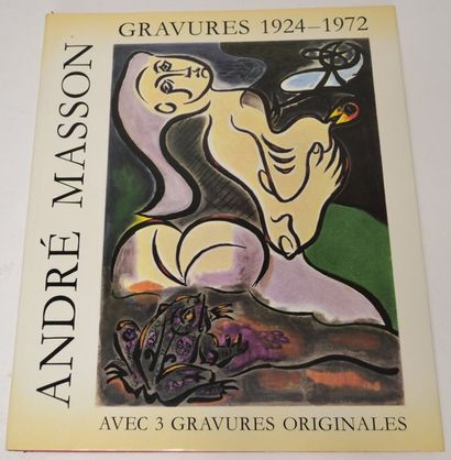 null André MASSON (1896-1987) Roger PASSERON. Gravures 1924-1972. Office du livre,...