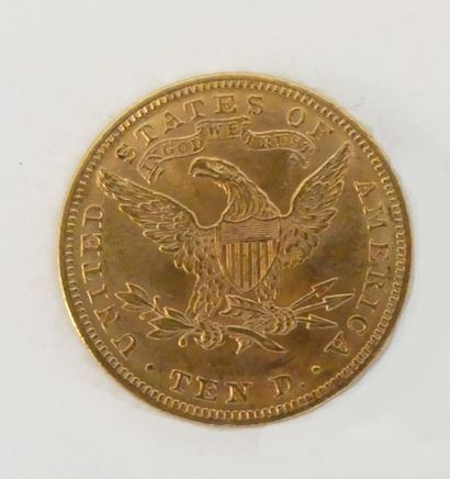 null PIECE de 10 dollars or tête de Liberty 1892