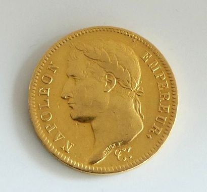 null *PIECE de 40 francs or Napoléon 1er Empereur 1811