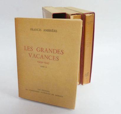null Lot de livres comprenant 68 volumes Collection des prix Goncourt, sous emboitage...