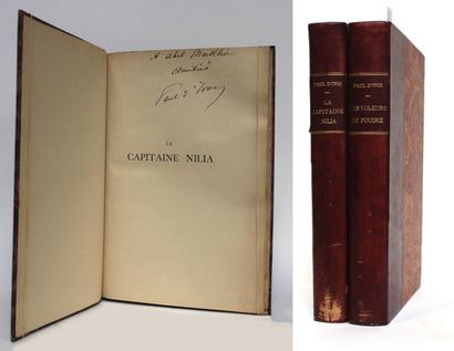 null D'IVOI Paul, la capitaine Nilia, Paris, ancienne librairie Furne, s.d, édition...