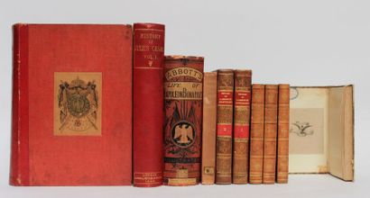 null Ensemble de volumes provenant de la bibliothèque du Prince Roland Bonaparte...