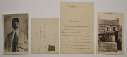 null LOTI (Pierre) écrivain et officier de marine français (1850-1923) Lettre autographe...