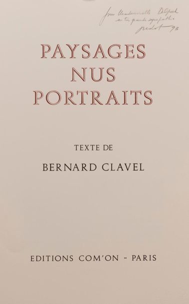 null Georges OUDOT (1824-2004). Paysages, nus, portraits. Texte de Bernard Clavel....