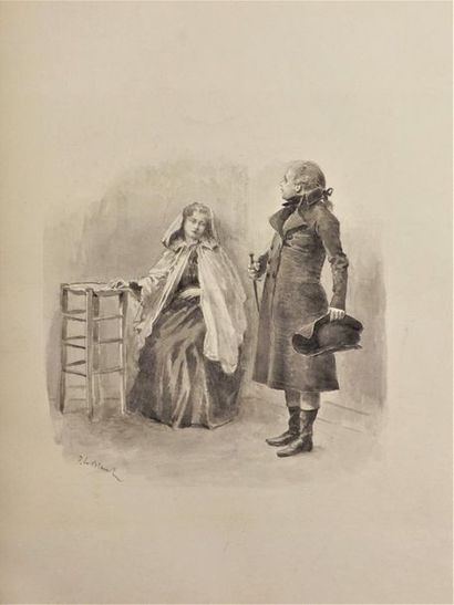 null DUMAS (Alexandre). LE CHEVALIER DE MAISON-ROUGE. Paris, Émile Testard, 1894....