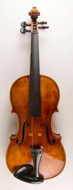 null German violin circa 1930, apocryphal Joseph Guarnerius label.
Length: 358 mm.
Good...