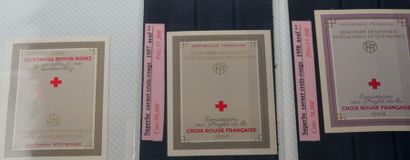 null **	 1 Album	 Carnets SM et Moderne + Croix Rouge dont 3 Carnets 1962 2ème tirage...