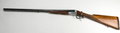 null Fusil de chasse juxtaposé BERETTA, modèle 610 monobloc, calibre 20/70, crosse...