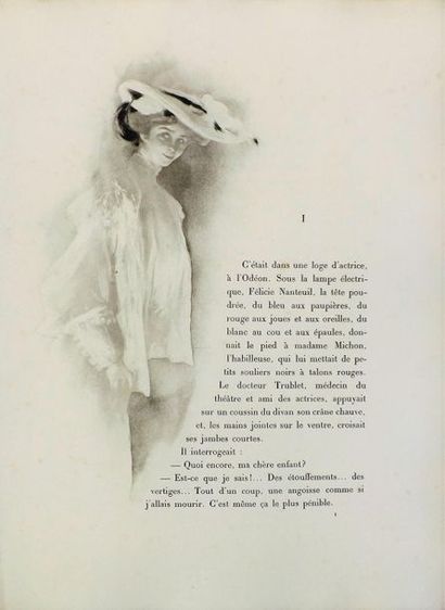 null CHAHINE (E.).
FRANCE (A). HISTOIRE COMIQUE. Paris, Calmann-Lévy, 1905. In-4°...