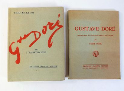 null DORE (G) (1832-1883). 
VALMY-BAYSSE (J.). GUSTAVE DORÉ. Bibliographie et catalogue...