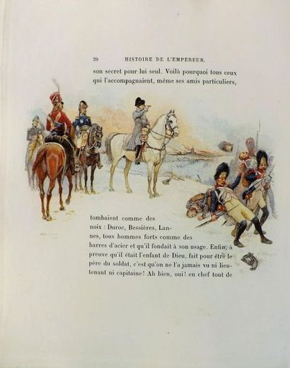 null LALAUZE (A.) (1838-1906). 
BALZAC (Honoré de). HISTOIRE DE L'EMPEREUR, racontée...