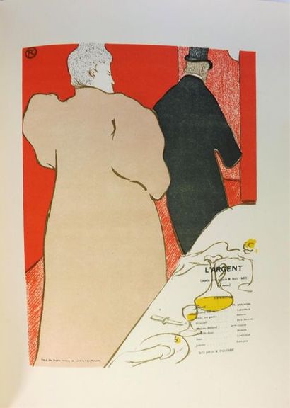 null DURET (Th.). LAUTREC. Paris, Bernheim-Jeune, 1920. In-4°, broché, couverture...