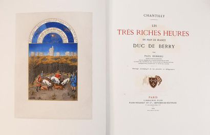 null [LIVRE D’HEURES - DURRIEU (P.)]. Chantilly. LES TRES RICHES HEURES DE JEAN DE...