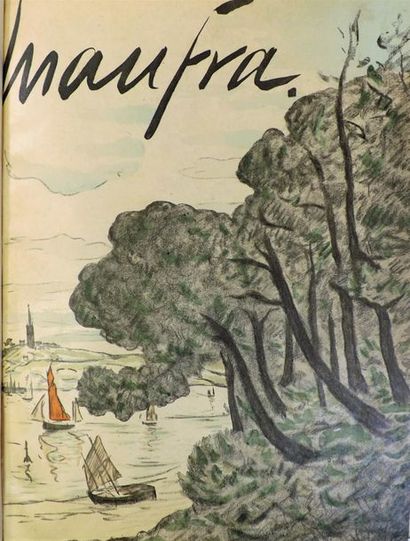 null MICHELET (Victor-Émile). MAUFRA peintre et graveur. Paris, Floury, 1908. In-4°...