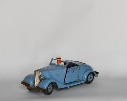 null CIJ 1/10ème Réf 5/22 – 1938
Cabriolet VIVASPORT, bleu, mécanique, à 4 aérateurs...