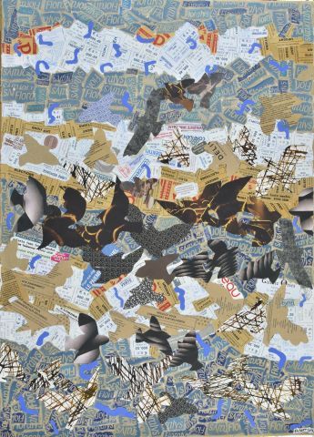 null Michel GILBERT (1942)

Sans titre. 2016

Papiers découpés et collage sur toile,...