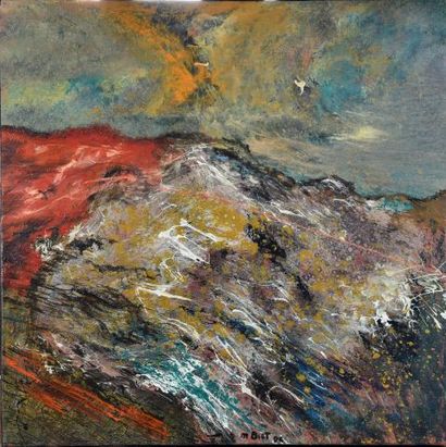 null Michel BIOT (1936-2020)

"Sinaï". 2006

Sable et huile sur toile, signée et...