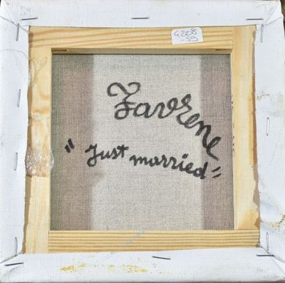 null FAVRENE (né en 1934)

"Just married"

Huile sur toile, signée sur le côté droit,...